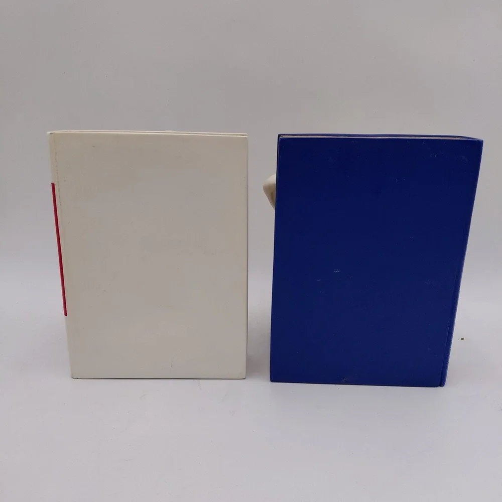 Vtg Pillsbury Doughboy Danbury Mint Bookends Set Poppin Fresh Kitchen Decor